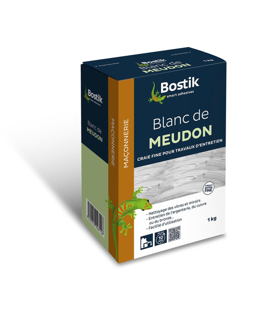 Blanc de Meudon BOSTIK 1kg Blanc de Meudon BOSTIK 1kg