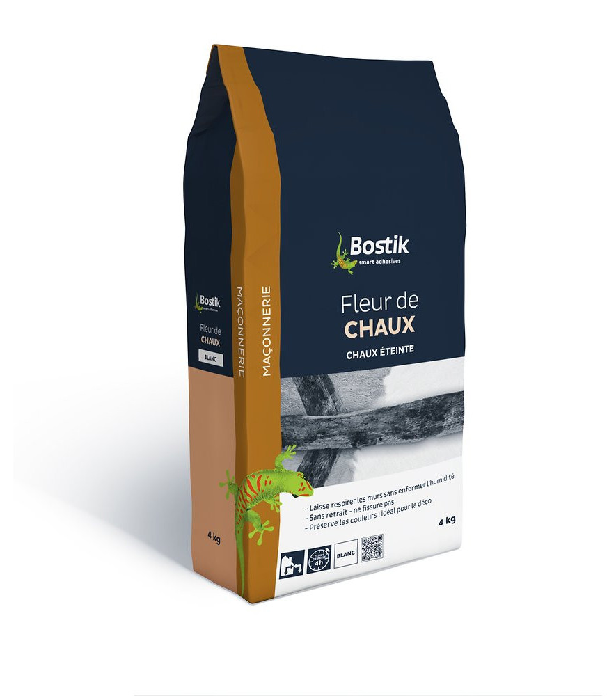 Fleur de chaux BOSTIK 4kg Fleur de chaux BOSTIK 4kg