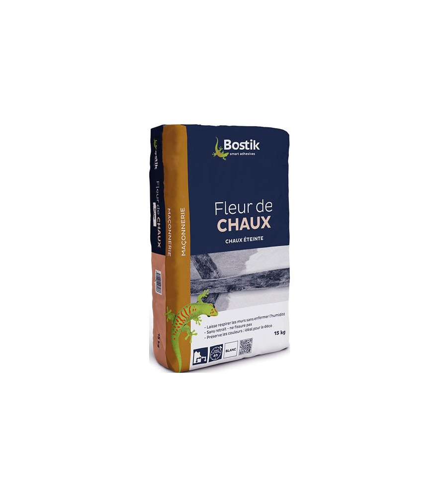 Fleur de chaux BOSTIK 15kg Fleur de chaux BOSTIK 15kg