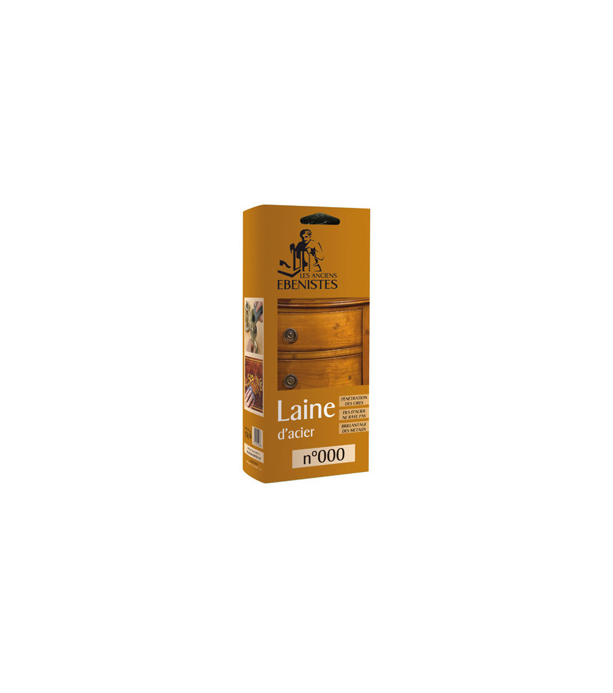 Laine d'acier LES ANCIENS EBENISTES N°0 150g