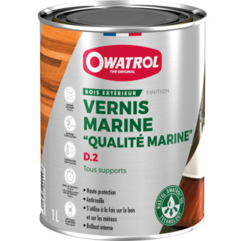 Vernis marine OWATROL DEKS OLJE D2 brillant 1L