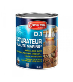 Vernis marine OWATROL DEKS OLJE D2 brillant 2,5L