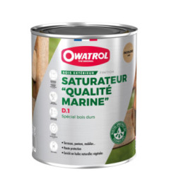 Saturateur pour bois durs OWATROL incolore mat 1L