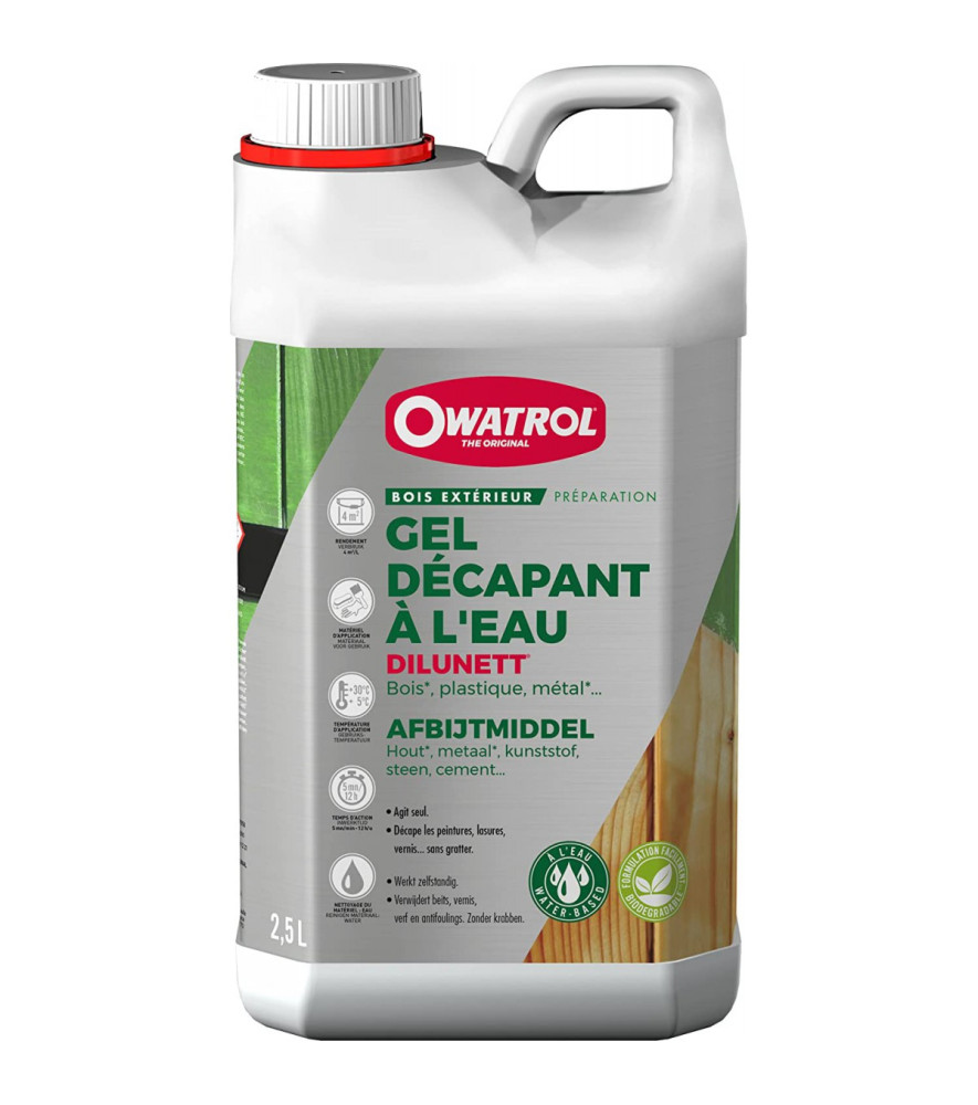 Gel décapant OWATROL Dilunett 2,5L