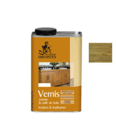Vernis bois LES ANCIENS EBENISTES brillant chêne foncé 1L