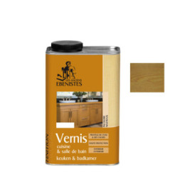 Vernis bois LES ANCIENS EBENISTES brillant chêne moyen 1L