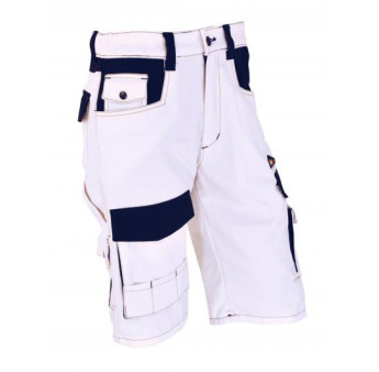 Bermuda VEPRO ELITE blanc/noir taille 38