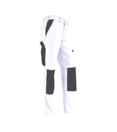 Pantalon VEPRO confort blanc/gris taille 36
