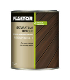 Vitrificateur opaque PLASTOR Colour Floors taupe 1L