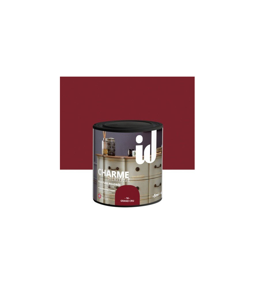 Peinture meubles ID New Charme grand cru 0,5L Peinture meubles ID New Charme grand cru 0,5L