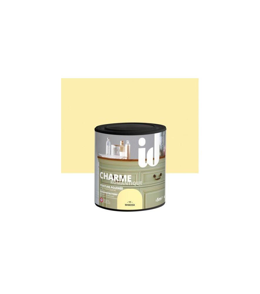 Peinture meubles ID New Charme mimosa 0,5L Peinture meubles ID New Charme mimosa 0,5L