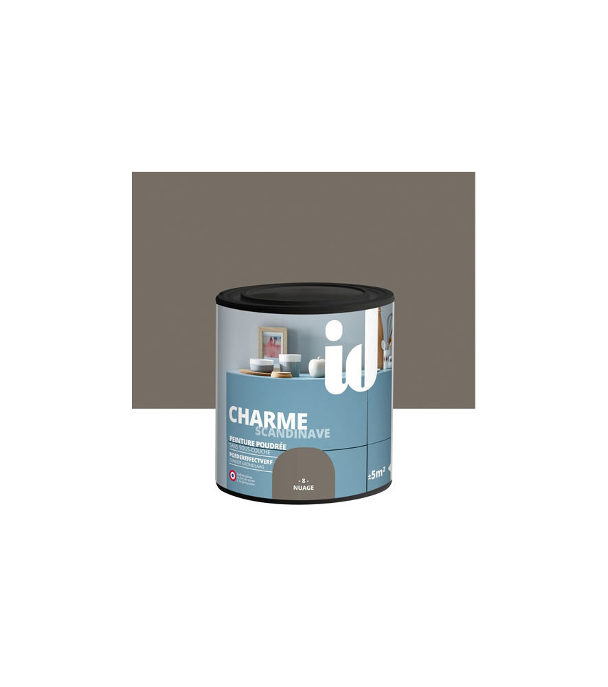 Peinture meubles ID New Charme nuage 0,5L Peinture meubles ID New Charme nuage 0,5L