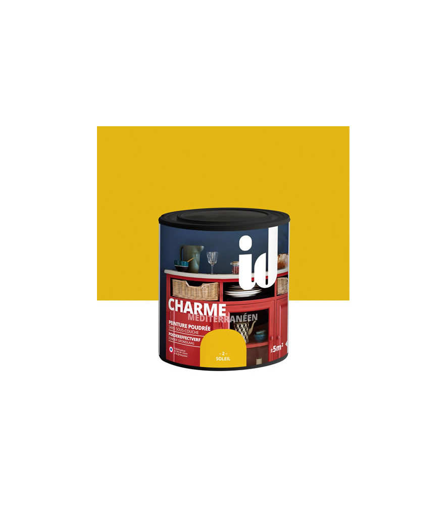 Peinture meubles ID New Charme soleil 0,5L Peinture meubles ID New Charme soleil 0,5L