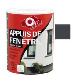 Peinture OXI appuis de fenêtre gris anthracite 1L