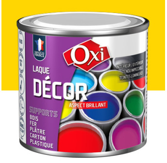 Laque décor OXI acrylique brillante citron 60ml