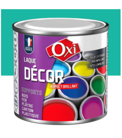 Laque décor OXI acrylique brillante émeraude 60ml