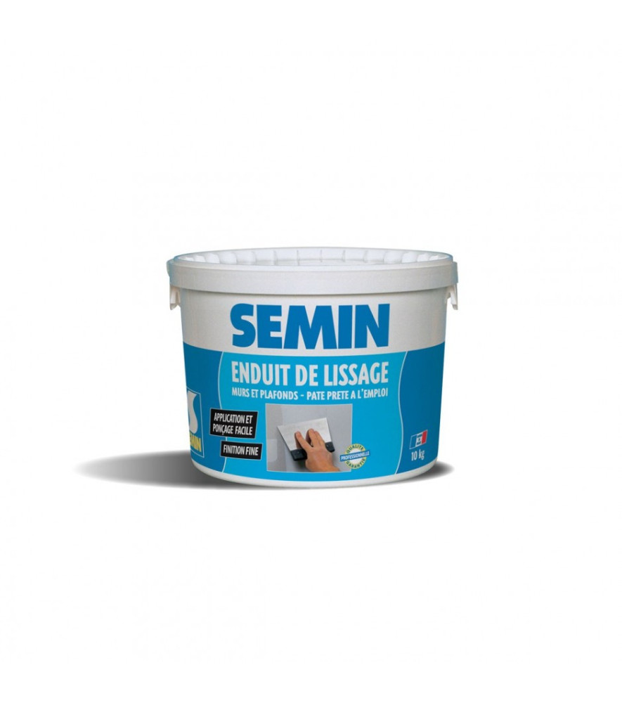 Enduit de lissage SEMIN intérieur en pâte 1,5kg