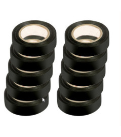 Ruban adhésif PVC électrique EUROCEL Isotape noir 10mx15mm