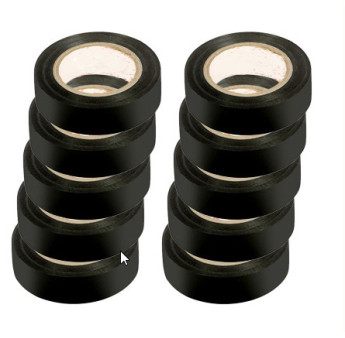 Ruban adhésif PVC électrique EUROCEL Isotape noir 10mx15mm