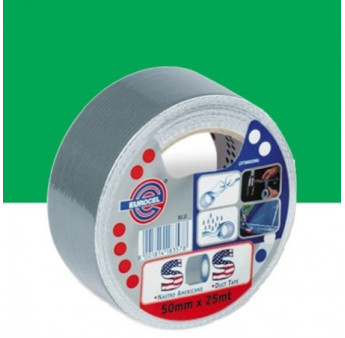 Toile de réparation multi-usages (américaine) EUROCEL 201TPL vert 25mx50mm