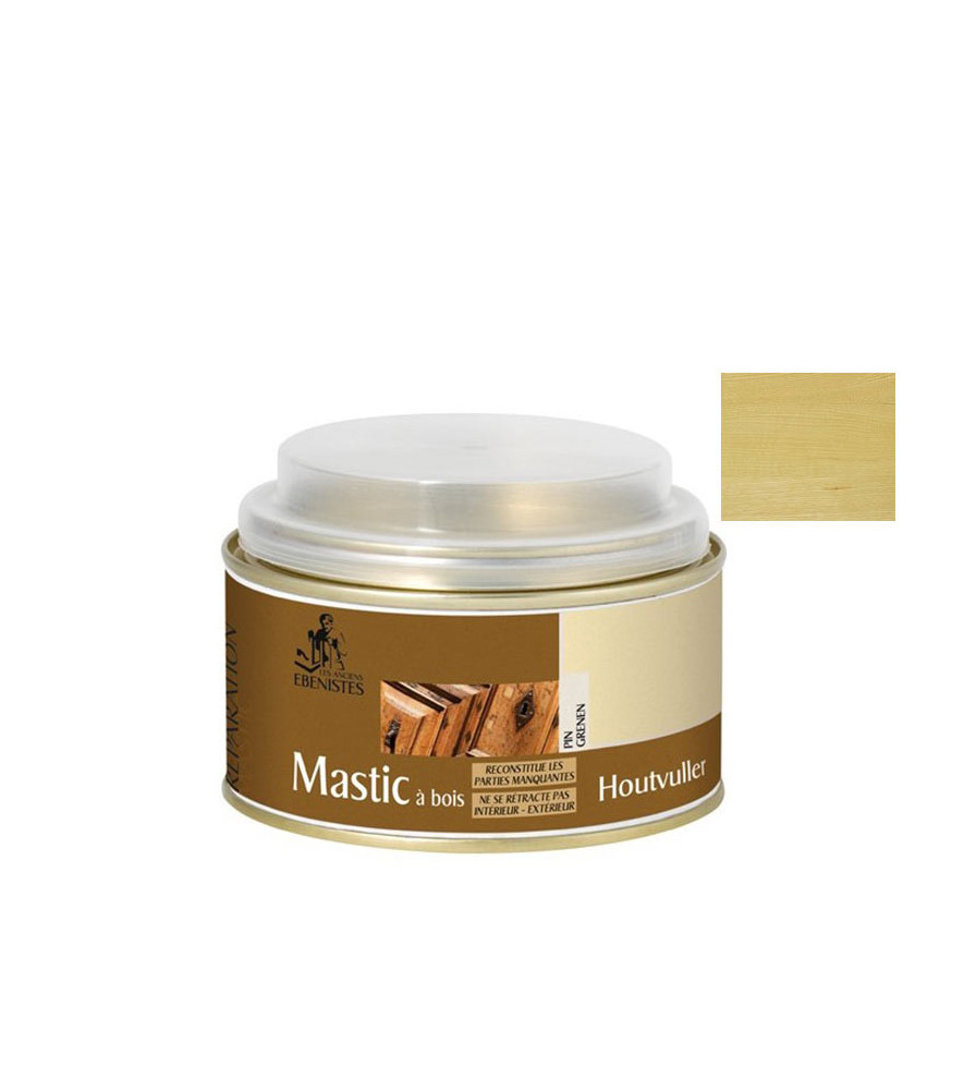 Mastic à bois bi-composant LES ANCIENS EBENISTES chêne clair 200g