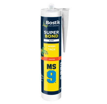 Bostik Mastic MS9 SUPER BOND blanc 290ml