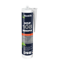 Mastic BOSTIK MSP 108 Renofix blanc 290ml