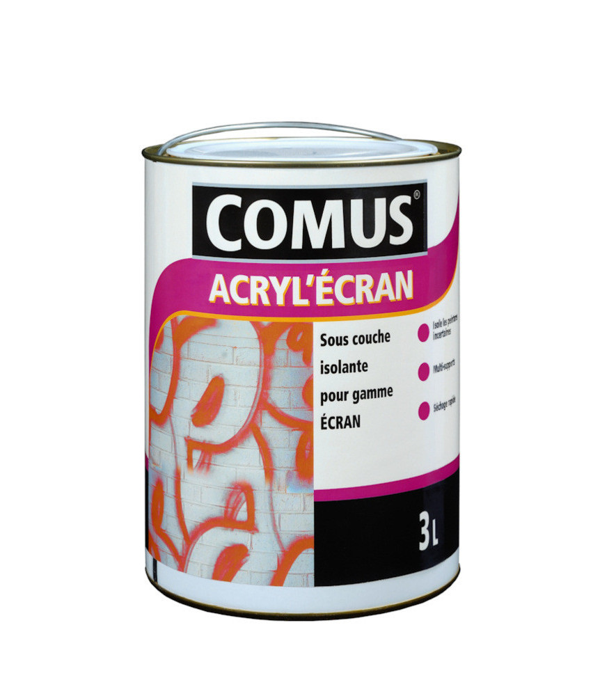 Sous-couche anti-graffitis COMUS Acryl'écran 3L Sous-couche anti-graffitis COMUS Acryl'écran 3L
