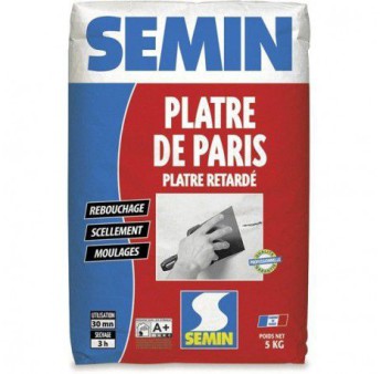 Plâtre de paris SEMIN 5kg