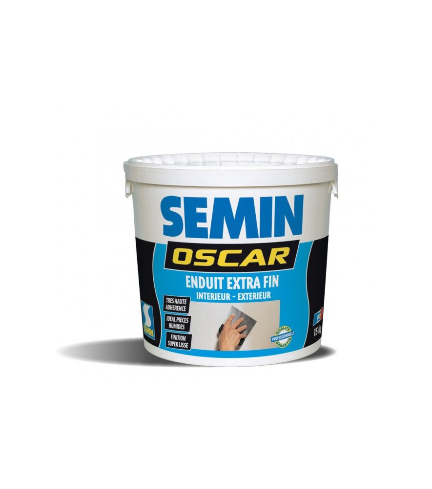 Enduit de lissage extra fin SEMIN Oscar pâte 1,5kg