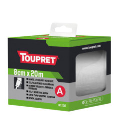 Bande à fissures armée TOUPRET gamme les Essentiels 8cmx20m