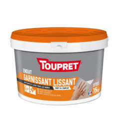 Enduit Garnissant lissant 2en1 pâte TOUPRET gamme les Essentiels 15kg