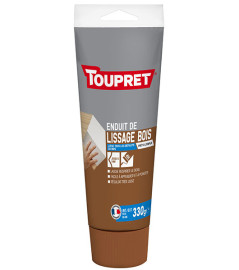 Enduit de lissage bois pâte TOUPRET gamme les Essentiels 330g