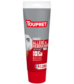 Enduit allégé de rebouchage pâte TOUPRET gamme les Essentiels 200ml