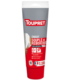 Enduit souple de rebouchage pâte TOUPRET gamme les Essentiels 330g