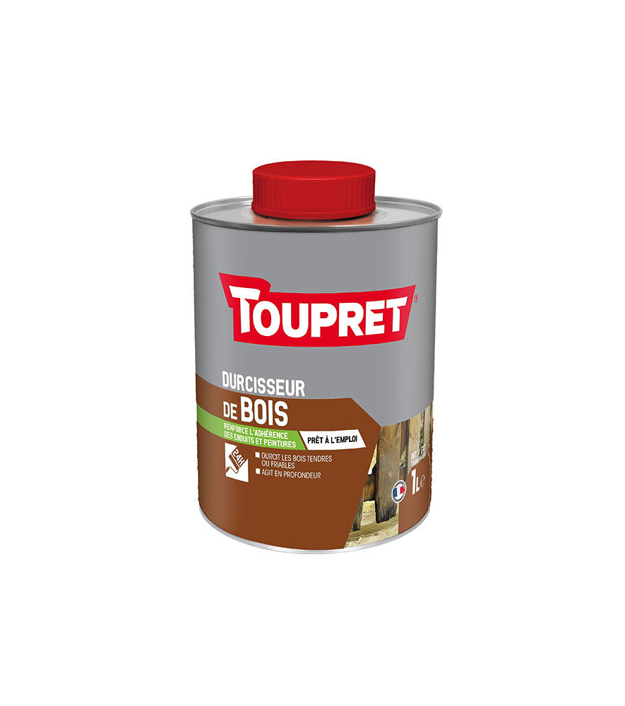 Durcisseur de bois liquide TOUPRET gamme les Essentiels 1L