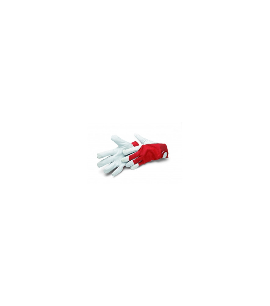 Gant Workstar Race blanc et rouge SCHULLER L réf : 42722 pour construction