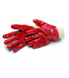 Gant Labstar rouge SCHULLER L réf : 42530 pour produits chimiques