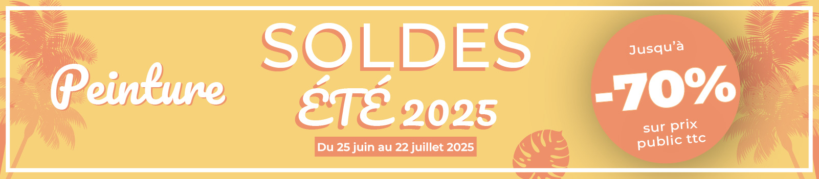 Soldes Eté Peinture 2025